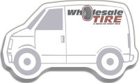 Sticky Notes: 5 inch x 3 inch Van Shaped Sticky Notes